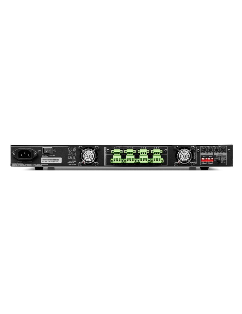 PMDA4120 Amplificador 4 canales Clase-D 100V/8Ohm 4x 120W