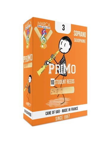 Caja 10 Cañas Saxo Soprano Marca Primo 3