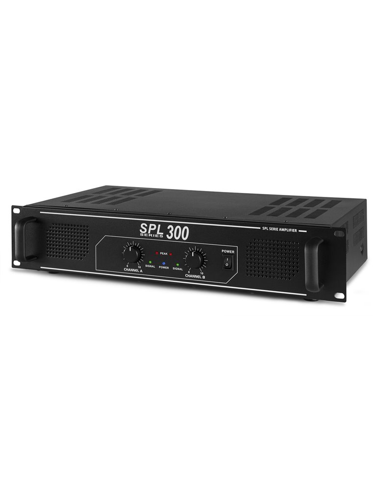 SPL 300 Amplificador 2x 150W Negro