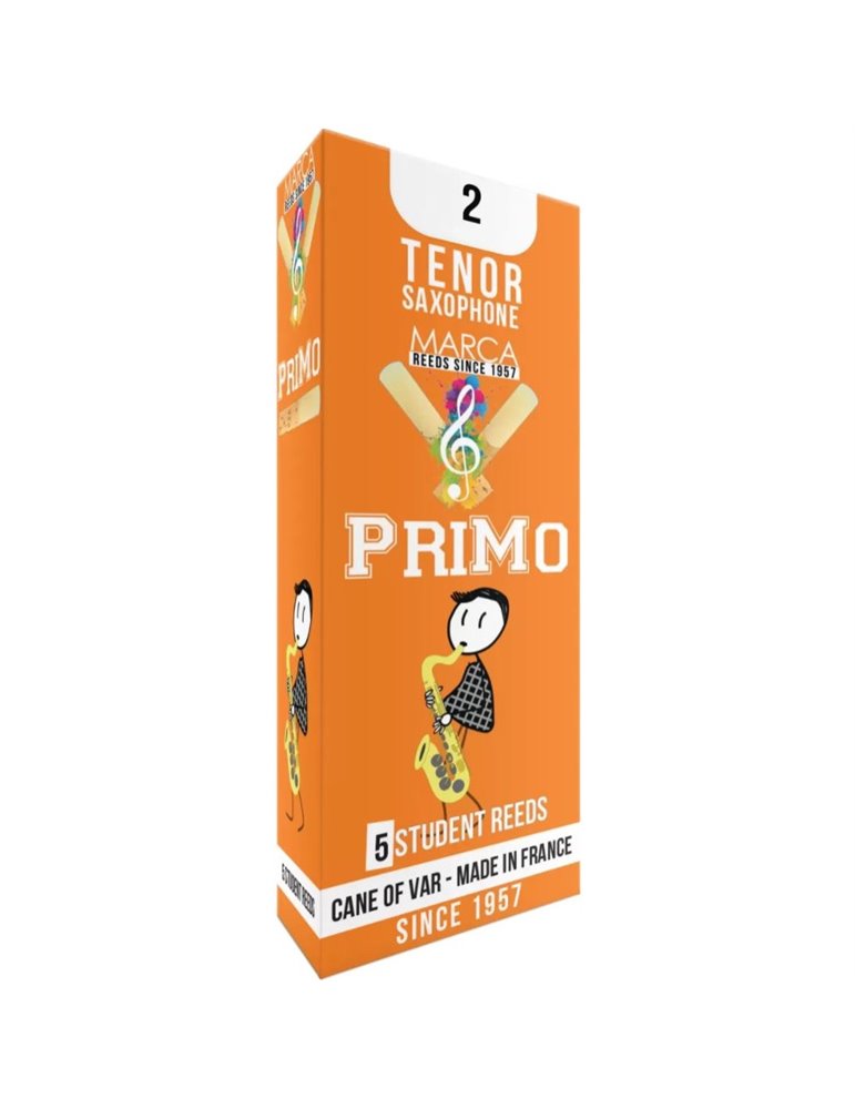 Caja 5 Cañas Saxo Tenor Marca Primo 2