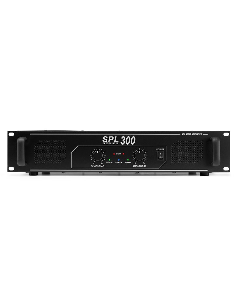 SPL 300 Amplificador 2x 150W Negro