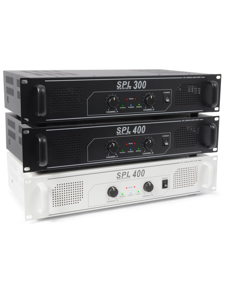 SPL 300 Amplificador 2x 150W Negro