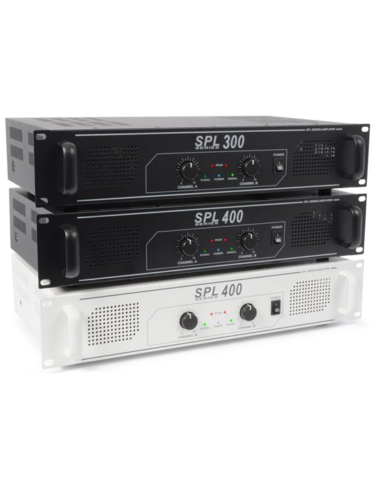 SPL 300 Amplificador 2x 150W Negro