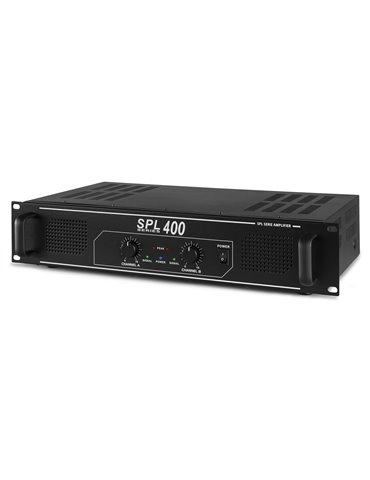 SPL400 amplificador 2x 200W Negro 2