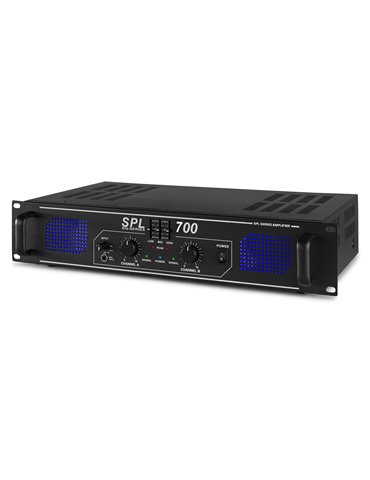 SkyTec, amplificador 2x 350W con ecualizador - SPL700EQ 2