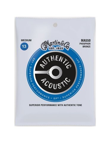 Juego Cuerdas Guitarra Acústica Martin MA-550 Phosphor 92/8 013-056