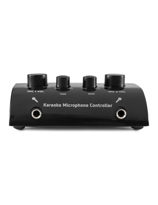 AV430B Controlador micrófonos Karaoke Negro
