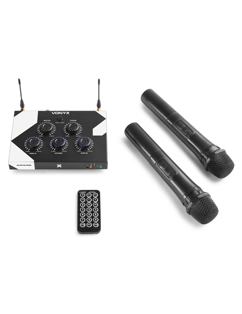 AV510 Controlador de micros Karaoke Pro