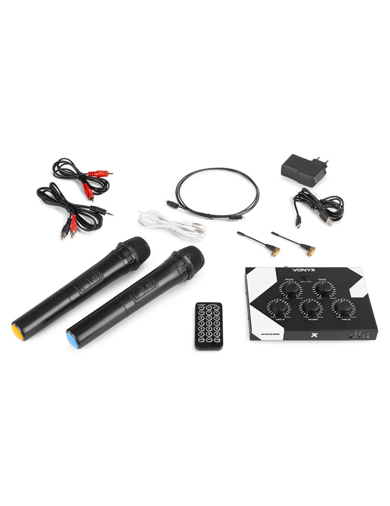 AV510 Controlador de micros Karaoke Pro