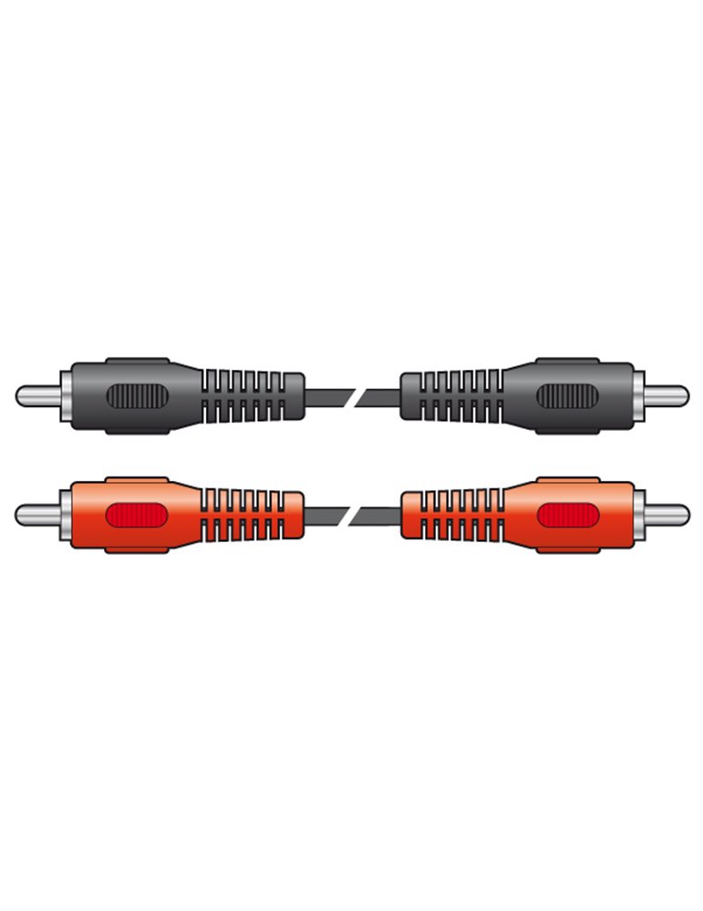 CX402-3 2 x Macho RCA - 2 x Macho RCA, 2.5m