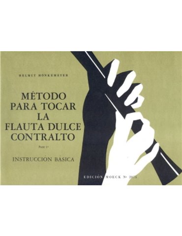 Método Flauta Alto Moeck Monkemeyer