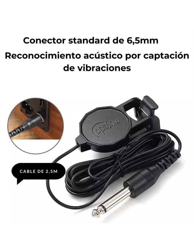 Pastilla Guitarra Musedo CP-60G Negra