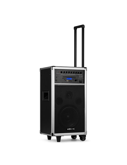 ST100 MK2 Sistema Portatil 8" BT/CD/MP3/UHF