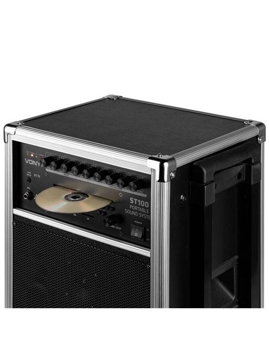 ST100 MK2 Sistema Portatil 8" BT/CD/MP3/UHF