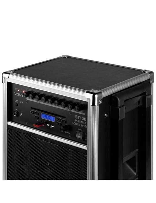 ST100 MK2 Sistema Portatil 8" BT/CD/MP3/UHF