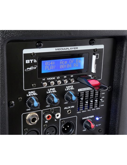 SPX-PA9210 Sistema Portatil de Sonido ABS 2x10"