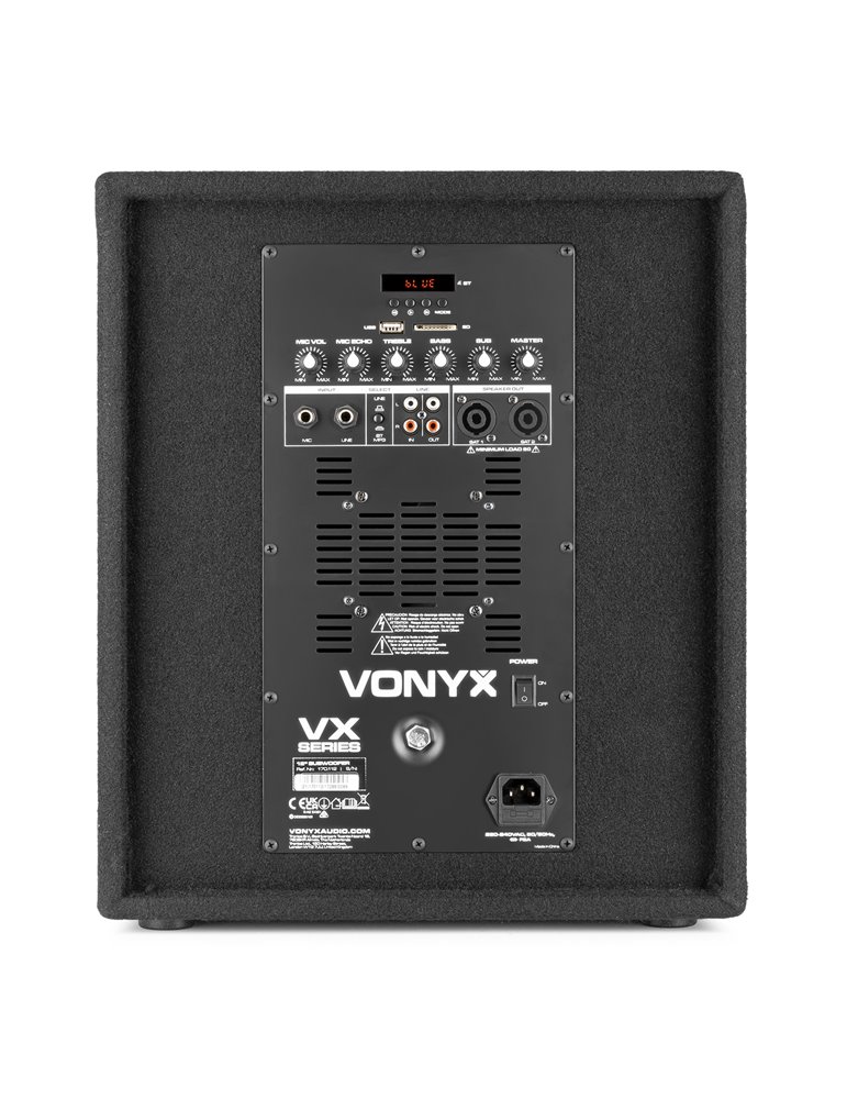 VX0812BT 2.1 Conjunto altavoces activos 12”
