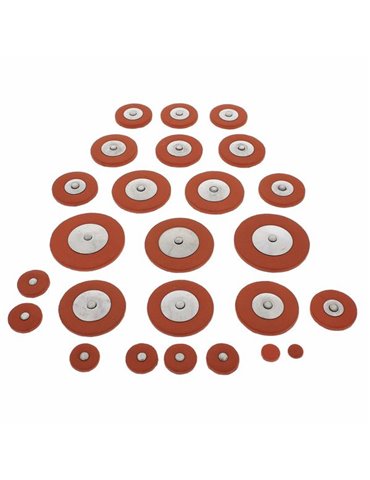 Juego Zapatillas Saxo Barítono Selmer II Mypads WS-112 Resonador Metal