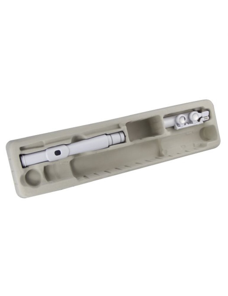 Kit J-Flute Nuvo N240UKWT Blanco Cabeza recta y Pata C