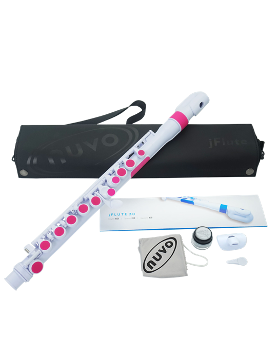 JFlute 2.0 Nuvo N-220JFPK Blanca/Rosa
