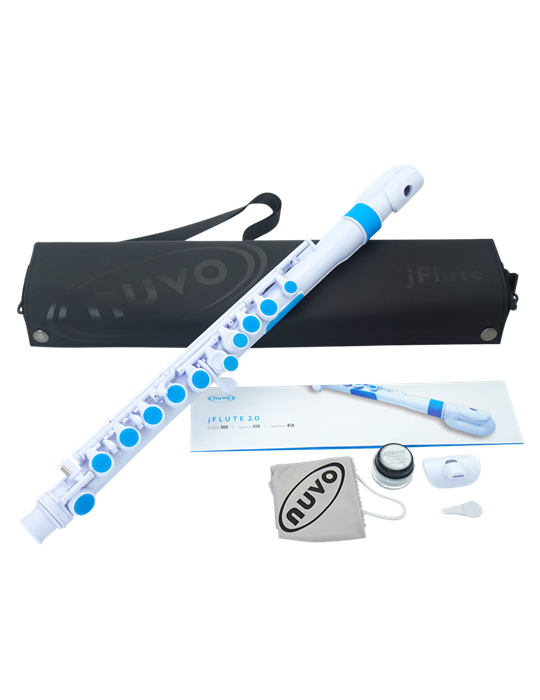 JFlute 2.0 Nuvo N-220JFBL Blanca/Azul