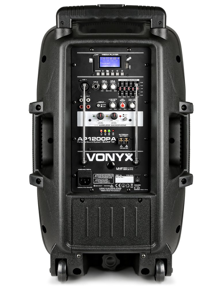 AP1200PA Bafle Portatil 12" 