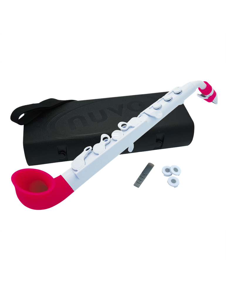 JSax 2.0 Nuvo N-520JWPK Blanco/Rosa