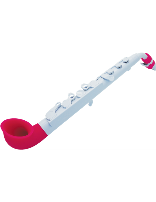 JSax 2.0 Nuvo N-520JWPK Blanco/Rosa