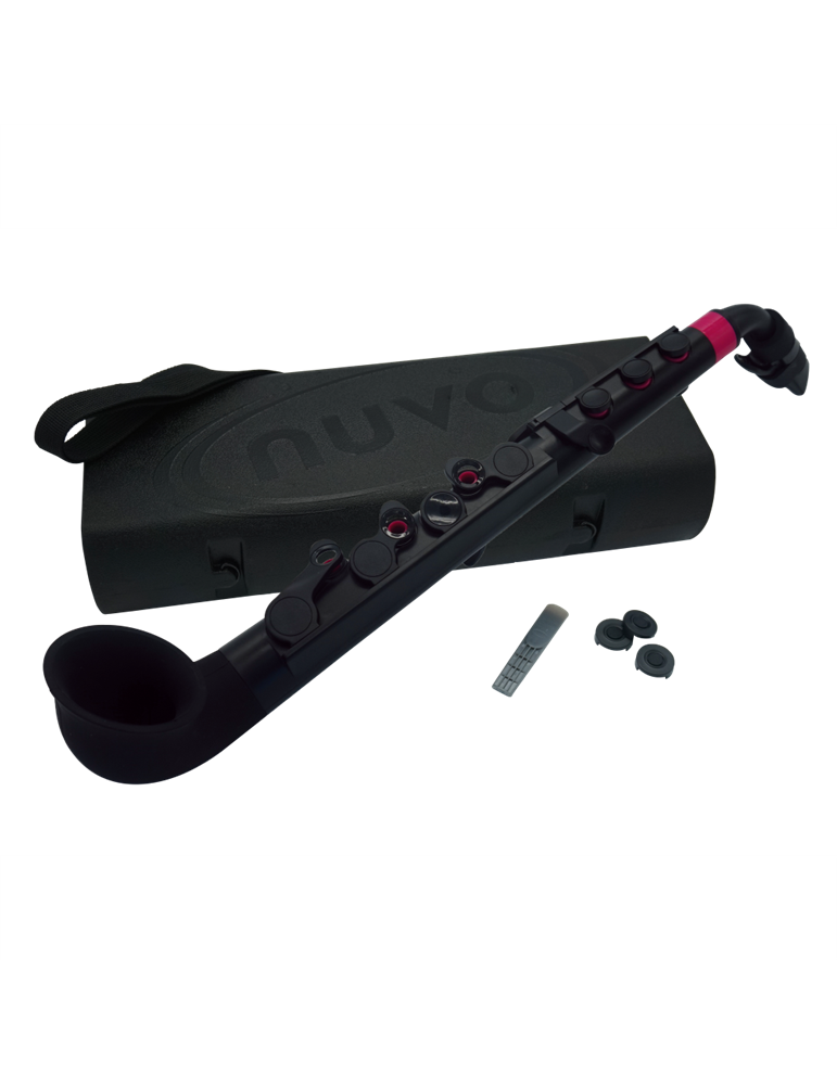 JSax 2.0 Nuvo N-520JBPK Negro/Rosa