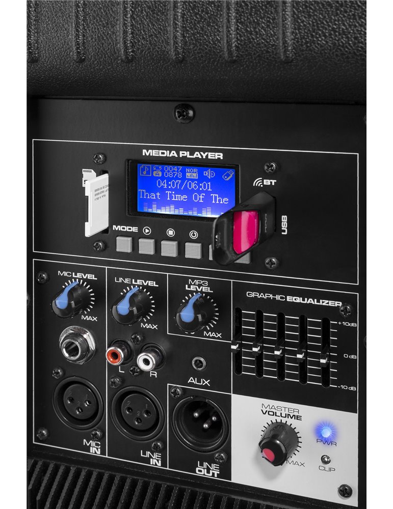 AP215ABT Bafle Activo 2x 15" 1200W