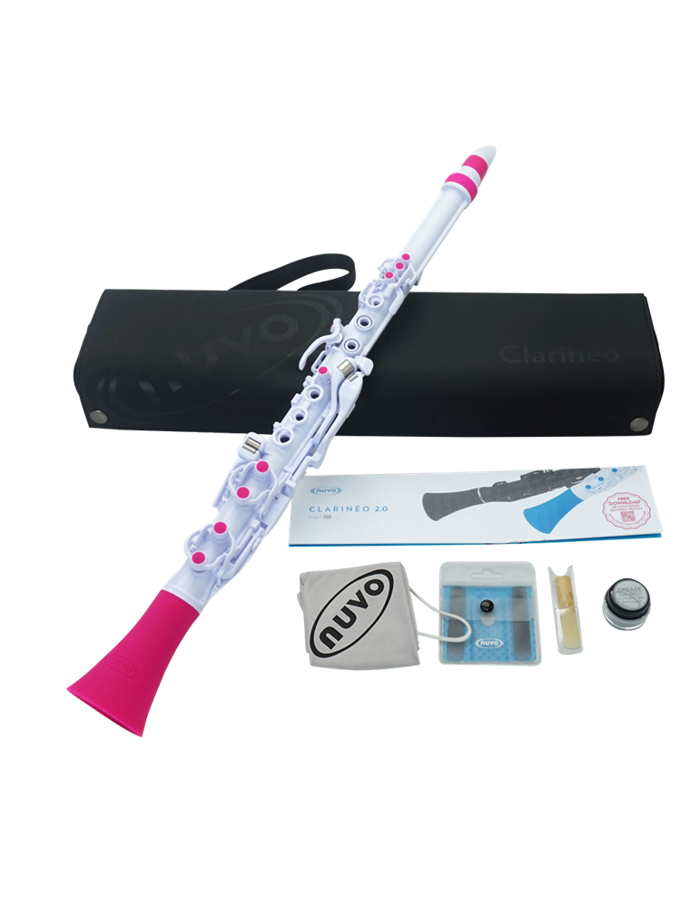 Clarinéo 2.0 Nuvo N-120CLPK Blanco/Rosa