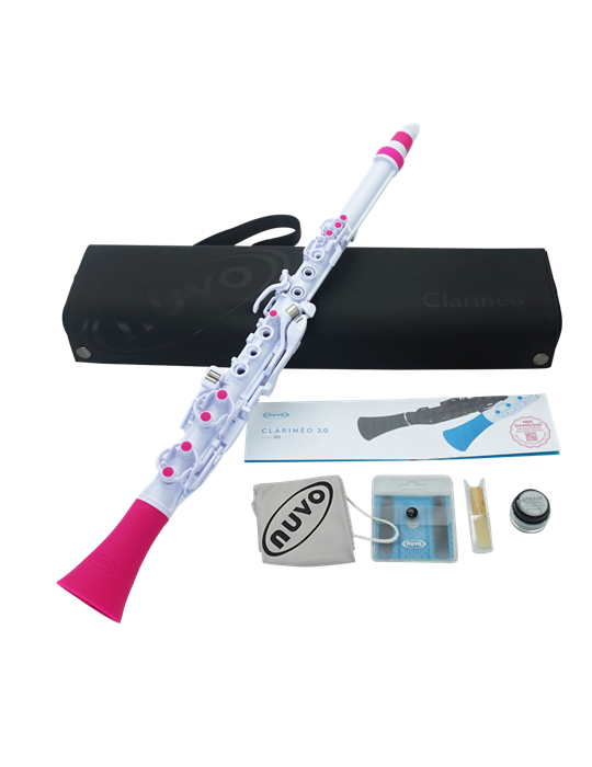 Clarinéo 2.0 Nuvo N-120CLPK Blanco/Rosa