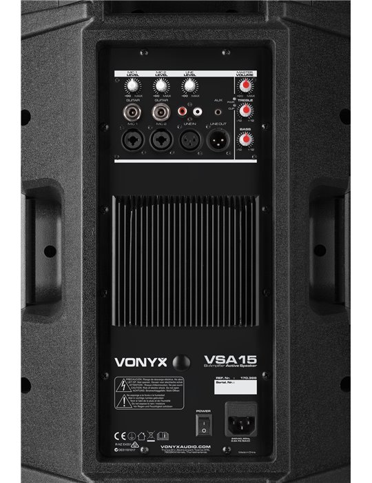 VSA15 Altavoces activos Bi-Amplificados 15" 1000W