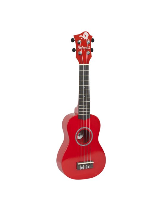 Ukelele Soprano Octopus UK-205RDS Rojo