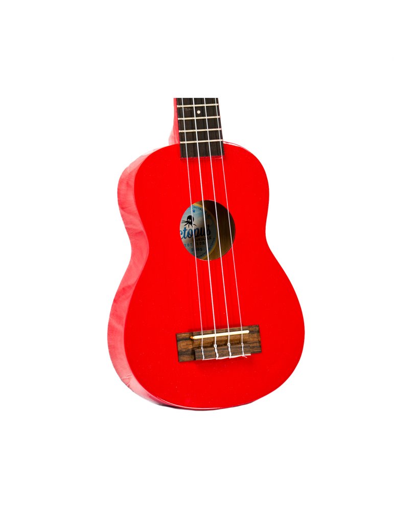 Ukelele Soprano Octopus UK-205RDS Rojo