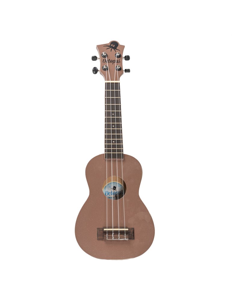 Ukelele Soprano Octopus UK-205BRS Marrón