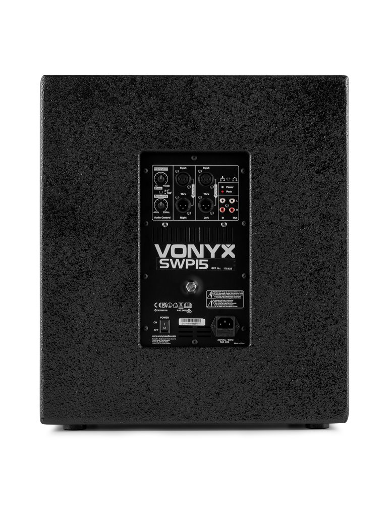 SWP15 PRO Subwoofer activo 15" / 800W