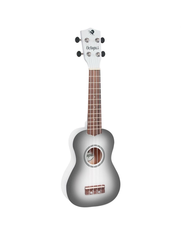 Ukelele Soprano Octopus UK-205WHB Blanco Burst