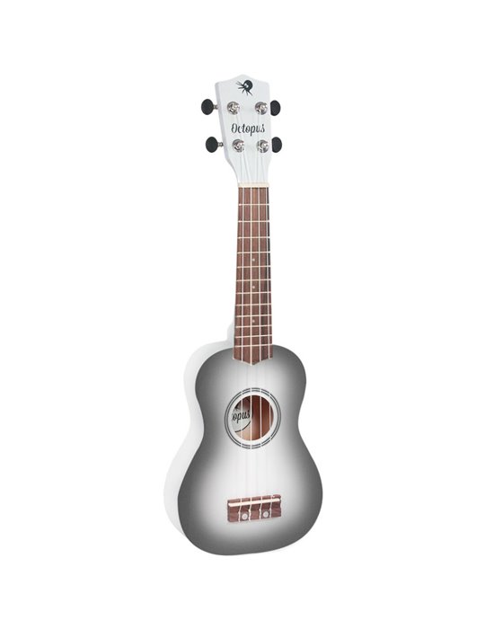 Ukelele Soprano Octopus UK-205WHB Blanco Burst