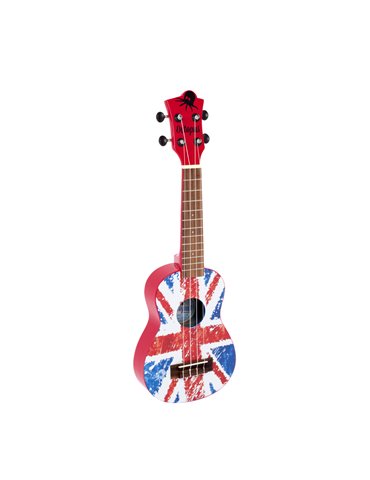 Ukelele Soprano Octopus UK-205UJR Union Jack Roja 2