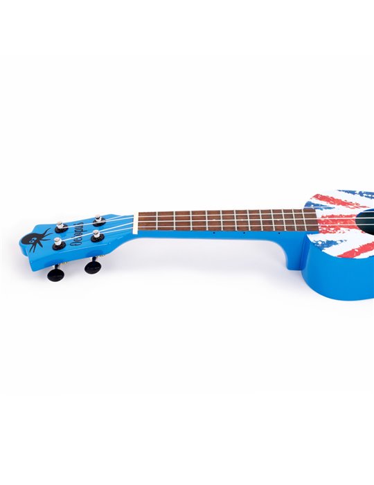 Ukelele Soprano Octopus UK-205UJB Union Jack Azul