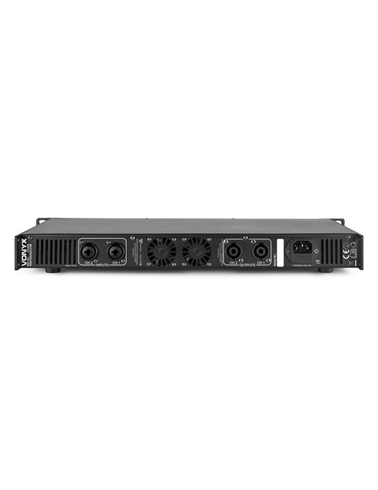 VDA500 Amplificador PA 1U 2x 250W