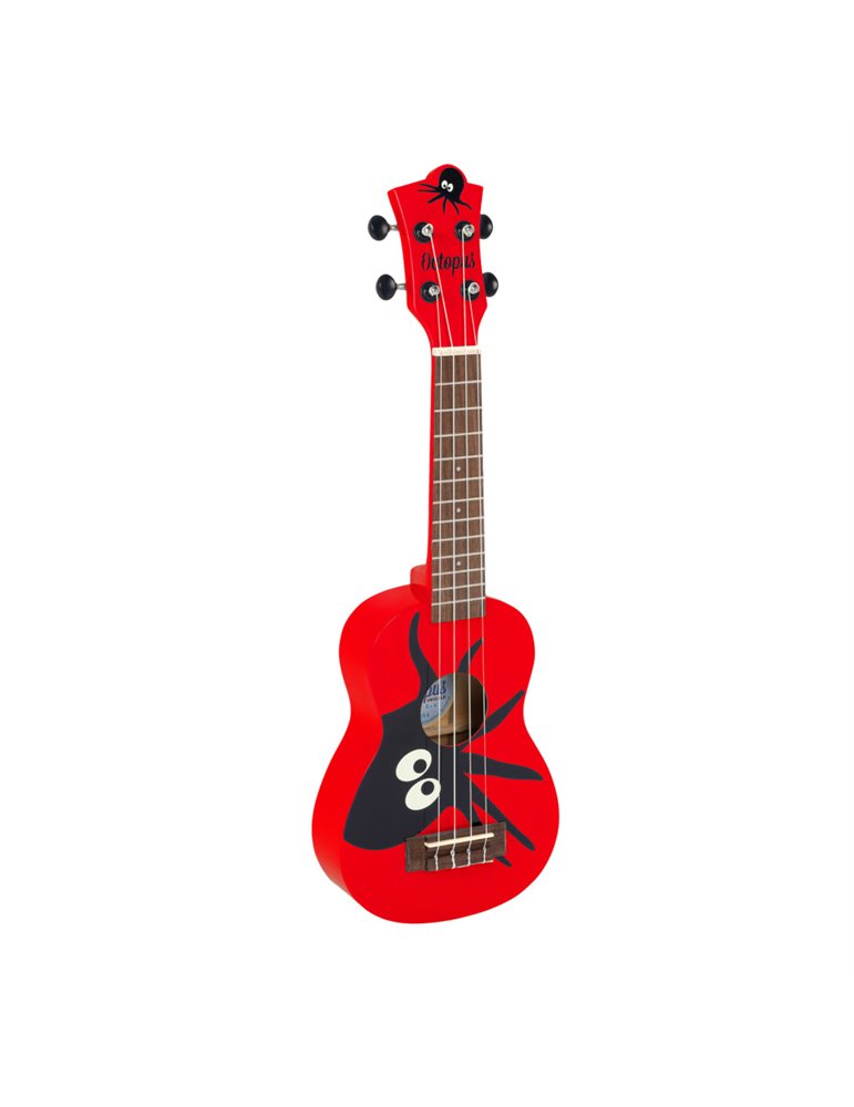 Ukelele Soprano Octopus UK-205KAR Kane Rojo