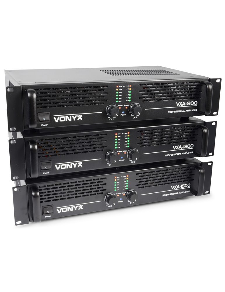 PA Amplificador VXA-1200 II  2x 600W
