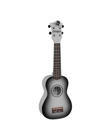 Ukelele Soprano Octopus UK-205BKB Negro Burst 2