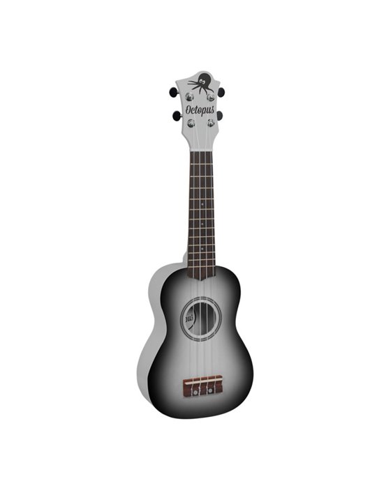 Ukelele Soprano Octopus UK-205BKB Negro Burst