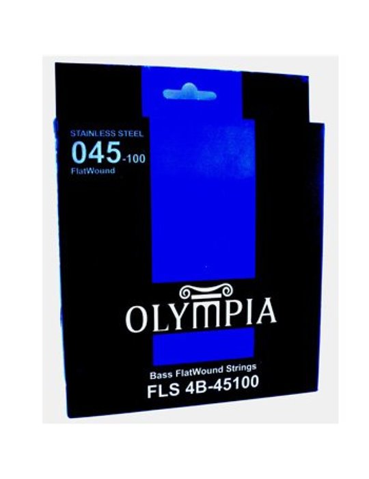 Juego Olympia Flatwound Bajo FLS (045-100)