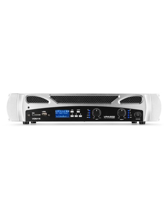 VPA300 Amplificador PA 2 x 150W Reproductor multimedia con BT