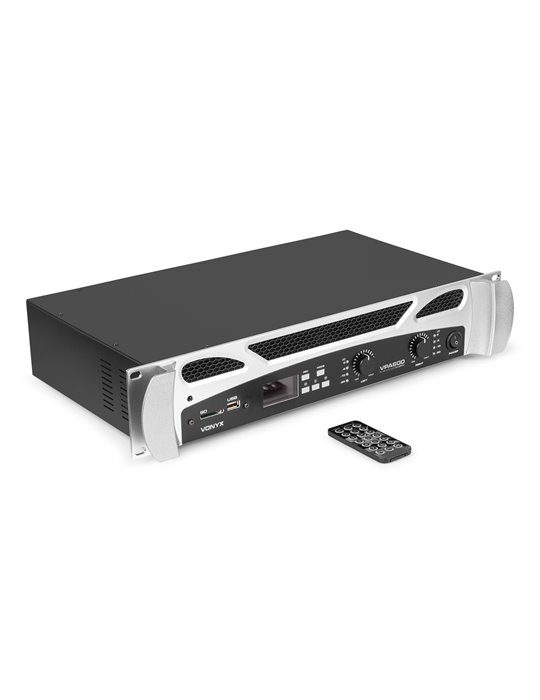 VPA600 PA Amplifier 2x 300W Reproductor multimedia con BT