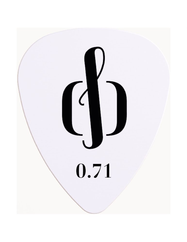 Pack 4 Púas Adheribles Openhagen 0,71mm Blanca